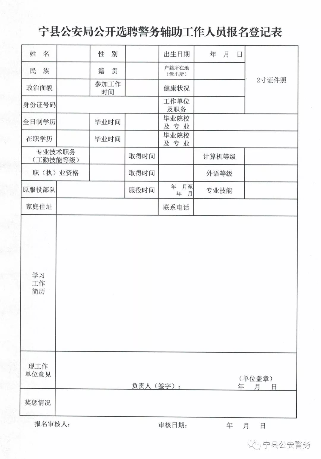 长子县公安局最新招聘公告解读